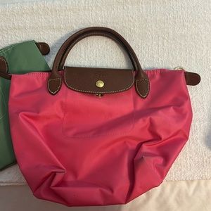 Long champ pink mini bag!